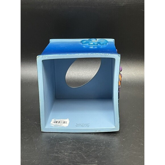 Jennifer Clark Tropical Frogs Tissue Box Holder Colorful 3D Bath Assesories - Picture 6 of 6